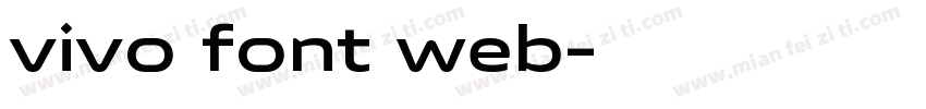 vivo font web字体转换